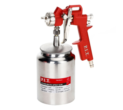 Краскопульт пневматический P.I.T. PSG1000-A1 (50PSI, сопло 1,5мм, бак 1л, краска260мл/мин, 190л/мин) Краскопульт пневматический P.I.T. PSG1000-A1 (50PSI, сопло 1,5мм, бак 1л, краска260мл/мин, 190л/мин)