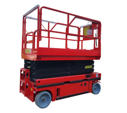 Подъемник ножничный самоходный 450 кг 8/10м TOR AMSL0810 DC аккумуляторный