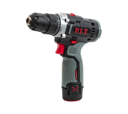 Дрель аккум. P.I.T. PBM12K-10A/1 X-DRIVER (12В, 22Нм, 10 мм, 2ск, 0-350/1350, 1х2,0Ач, ЗУ, коробка)