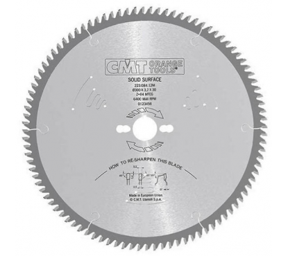 Пильный диск 160x2.2/1.6x20 Z48 MTCG CMT для искуственного камня