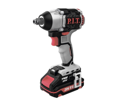 Гайковерт IMPACT аккум. бесщеточный P.I.T. PIW20H-300B/4 (20В, 300Нм, 1/2