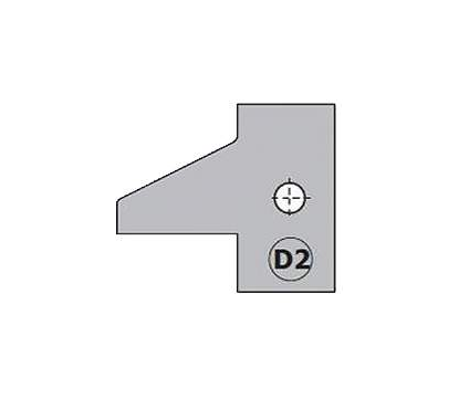 Комплект 2 ножей CMT HM 25x29x2 (D2) для 694.015