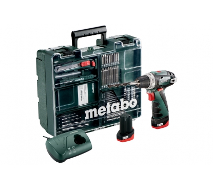 Аккумуляторный винтоверт Metabo PowerMaxx BS Basic Set 600080880