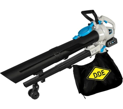 Воздуходув аккумуляторный DDE BlueTech VBB 6040 S (600 м?/ч, 52 м/с, измельчитель, сборник, без ЗУ и АКБ) Воздуходув аккумуляторный DDE BlueTech VBB 6040 S (600 м?/ч, 52 м/с, измельчитель, сборник, без ЗУ и АКБ)