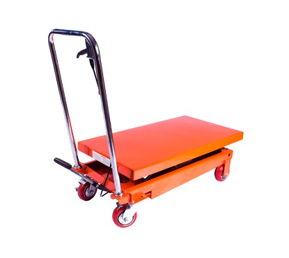 Стол подъемный передвижной 800 кг 415-1000 мм (1016х510 мм) TOR PT800A