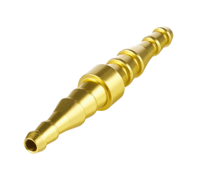Соединитель прямой для газ. рукавов 6/9 - 6/9, AL