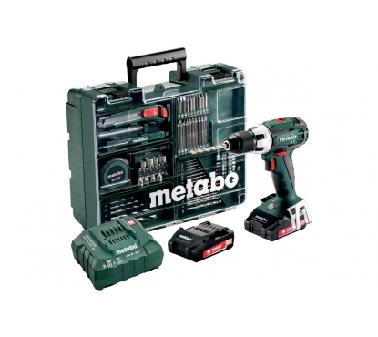 Аккумуляторный винтоверт Metabo BS 18 LT Set 602102600