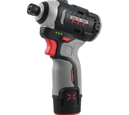 Винтоверт IMPACT аккум. бесщёточный P.I.T. PSD12K-120A/1 (12В, 120Нм, 3 ск, HEX 1/4