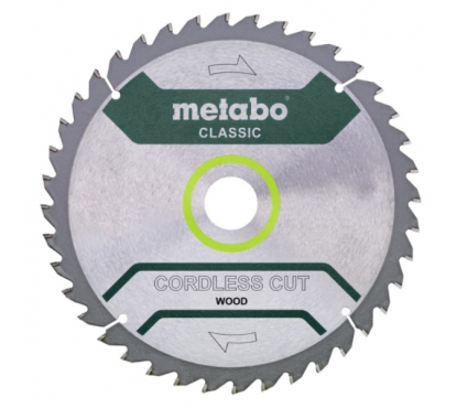 Диск пильный 165x20 36WZ 15° /B Metabo CordlessCutClassic 628660000