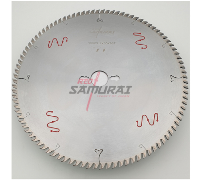 Пильный диск для ДСП 350*3.5/2.5*30*108T трапеция ST2 RED SAMURAI