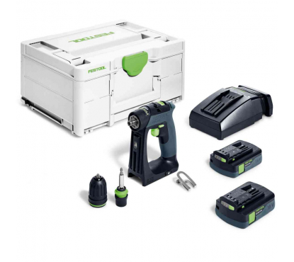 Дрель-шуруповёрт аккумуляторная FESTOOL CXS 18 C3.0-Plus