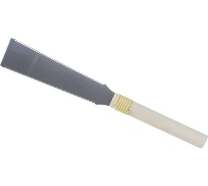 Пила Ryoba узкая двухсторонняя 180мм 17TPI / 9TPI	