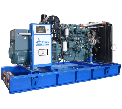 Дизельный генератор ТСС АД-250С-Т400-1РМ17 (двигатель Doosan кВт250)