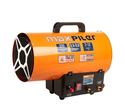 Пушка тепловая газовая MAXPILER MGH-1201 Пушка тепловая газовая MAXPILER MGH-1201