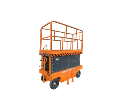 Подъемник ножничный передвижной 500 кг 9/11 м TOR SJY-0,5-9 DC аккумуляторный (G)