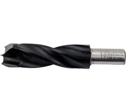 14x43x70 Z=2+2 S=10x20 RH Сверло присадочное глухое	