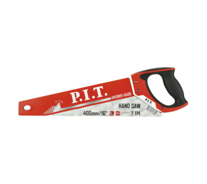Ножовка по дереву P.I.T. HHSW01-0400 (400 мм, 7 TPI, сталь 65Mn, двухгранная заточка) Ножовка по дереву P.I.T. HHSW01-0400 (400 мм, 7 TPI, сталь 65Mn, двухгранная заточка)