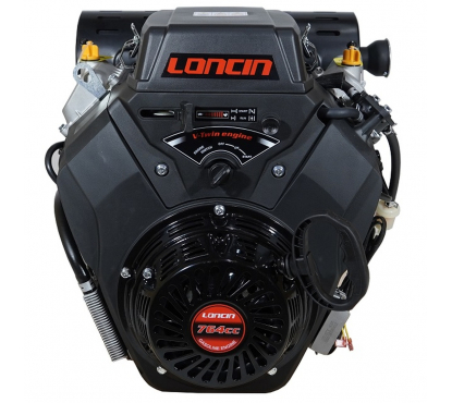 Двигатель Loncin LC2V80FD (A type) D25.4 20А ручной/электрозапуск