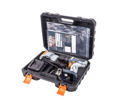 Аккумуляторная ударная дрель-шуруповёрт FTL PSR-I 20V EVO, щёточный двигатель, 30 Нм, 20В (в комплек