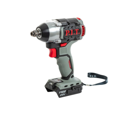 Гайковерт IMPACT аккум. бесщеточный P.I.T. PIW20H-300B SOLO (20В, 300Нм, квадрат 1/2