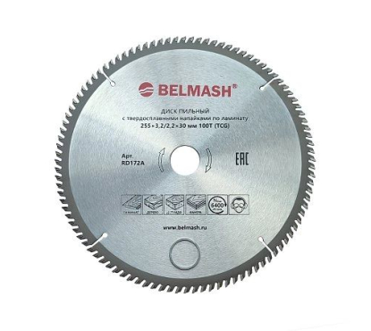 Диск пильный по ламинату BELMASH 210х2,4/1,5х32/30, 48Т Диск пильный по ламинату BELMASH 210х2,4/1,5х32/30, 48Т