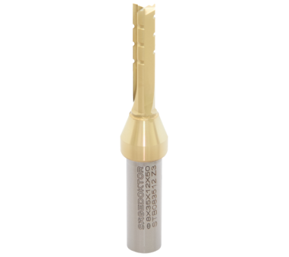 Фреза концевая прямая стружколом нестинг SÄGEDOKTOR D.12 l.42 S.12 SL.50 Z=3 HW Select Zr