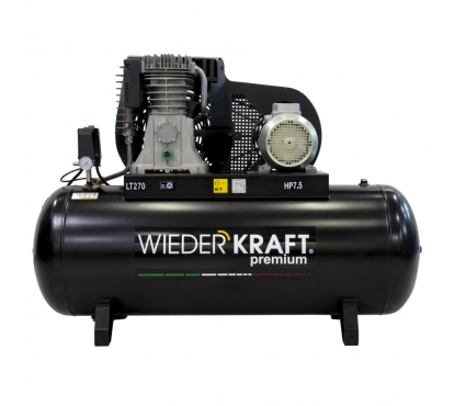 Компрессор воздушный ременной привод ресивер 270л 798л/мин WIEDERKRAFT WDK-92779