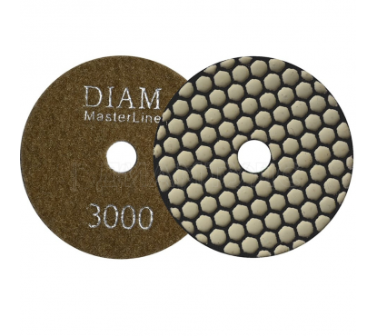 Круг алмазный гибкий шлифовальный Master Line Universal АГШК №3000 (100х15х2,0 /сухая) DIAM 000571