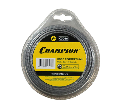 Корд триммерный Platin Saw 2.65мм*15м Корд триммерный Platin Saw 2.65мм*15м