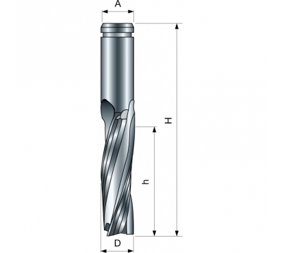 Чистовая спиральная фреза Freud PI03MD OO3 d20 h102 H160 Z3