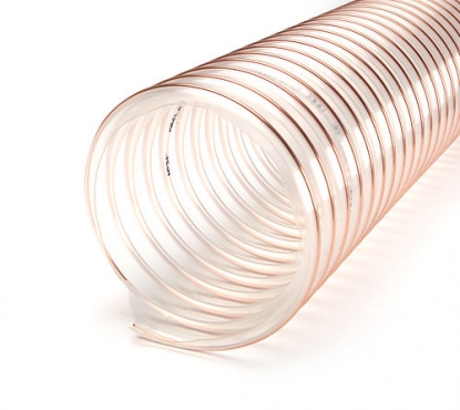 Гибкий ПВХ шланг-воздуховод для сыпучих веществ VACUFLEX PVC-400C (d110мм, h0.4мм, L10м)