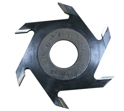 Фреза пазовая, BELMASH 125х32х5 мм