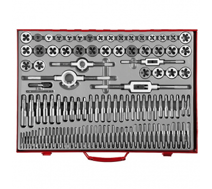 Набор метчиков и плашек ЗУБР 110 предметов 28119-H110_z01