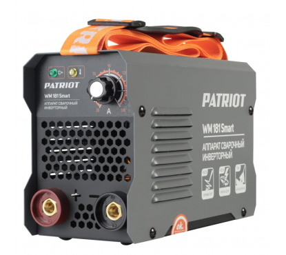 Сварочный инвертор PATRIOT WM 181 Smart MMA с маской 301D