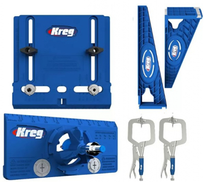 Набор KREG KHI-PROMO-20 для установки мебельной фурнитуры KHI-HINGE-INT, KHI-PULL-INT, KHI-SLIDE-INT и KHC-MICRO-2шт