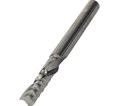 Фреза спиральная для ЧПУ однозаходная Z1 верхний рез D=4x17x45 S=4 Greencut GX4088