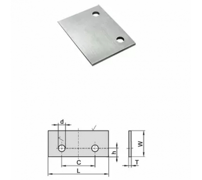 Бланкета твердосплавная Ceratizit 40.0x25.5x2.0 KCR08 CTBL ST20