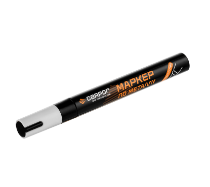 Маркер по металлу 3 мм, черный Маркер по металлу 3 мм, черный