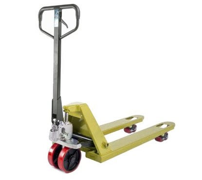 Тележка гидравлическая 2500 кг 1500 мм полиуретановые колеса TOR AC (серия J)