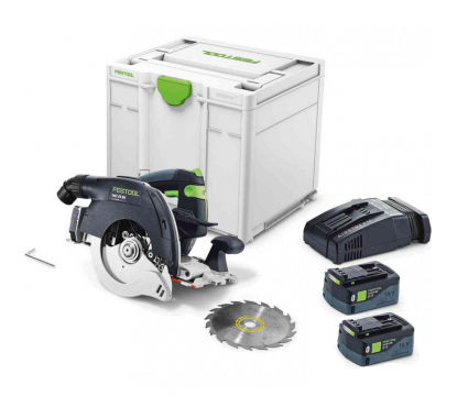 Пила аккумуляторная дисковая FESTOOL HKC 55 50 EBI-Plus-SCA