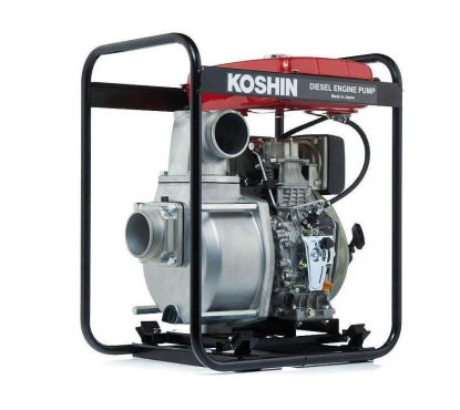 Мотопомпа дизельная Koshin STY-100D для воды средней загрязненности