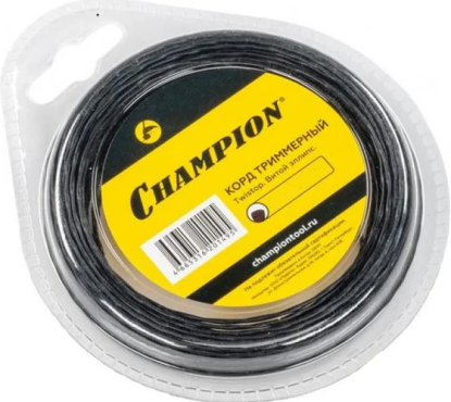 Корд трим.CHAMPION Ellipse Twist 1,6мм*15м (витой эллипс)								