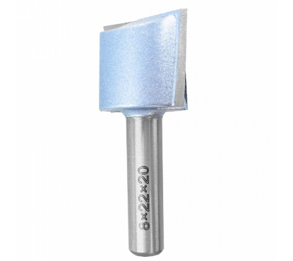 Фреза для выравнивания дна DELTA TOOLS D=22x20x52 S=8 123.4821