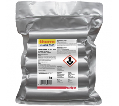 Клей расплав Hranipex HRANITHERM 10.851 PUR белый 1кг
