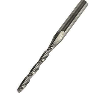 Фреза спиральная для ЧПУ двухзаходная Z2 верхний рез 2x22x45 S=3.175 Greencut GE3015 Фреза спиральная для ЧПУ двухзаходная Z2 верхний рез 2x22x45 S=3.175 Greencut GE3015