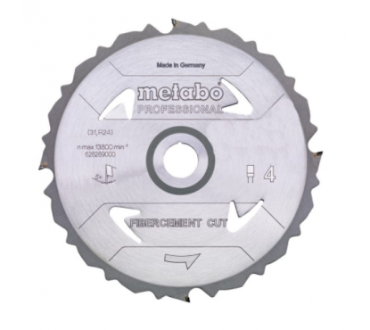 Диск пильный 190x30 4DFZ 5° Metabo FibercementCutProf 628297000