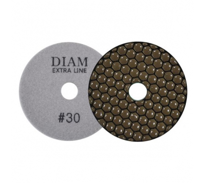Круг алмазный гибкий шлифовальный Extra Line АГШК №30(100х15х2,0) DIAM сухая по камню 000563