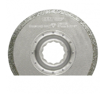Сегментное пильное полотно с алмазным напылением CMT 87 мм OMS23-X25