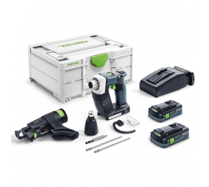 Шуруповерт аккумуляторный для гипсокартона DURADRIVE FESTOOL DWC18-4500 HPC40 I-Plus