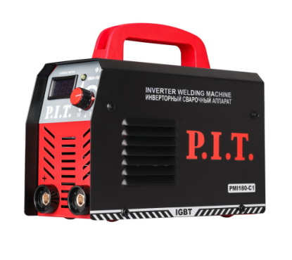 Сварочный аппарат P.I.T. PMI180-C1 IGBT (4.8кВт, 180А, ПВ-60, ММА 1.6-3.2мм, 190-250В, гор.старт)